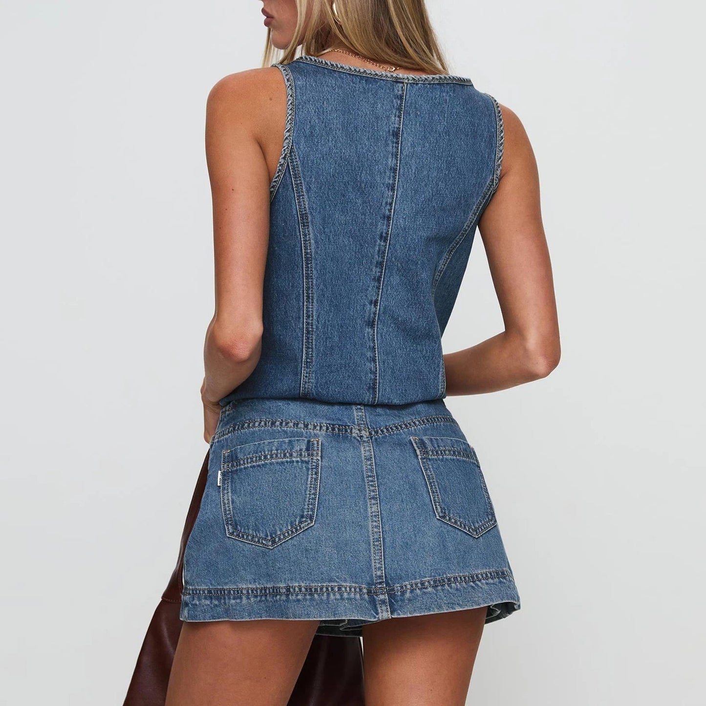 Chic Denim Set for Women
