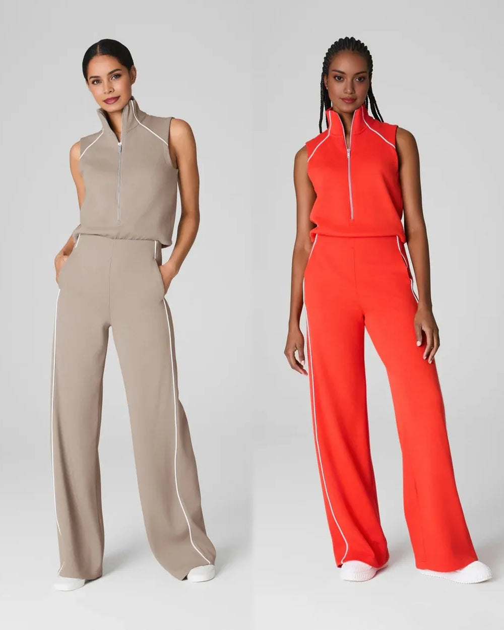 Airy Sleeveless Jumpsuit