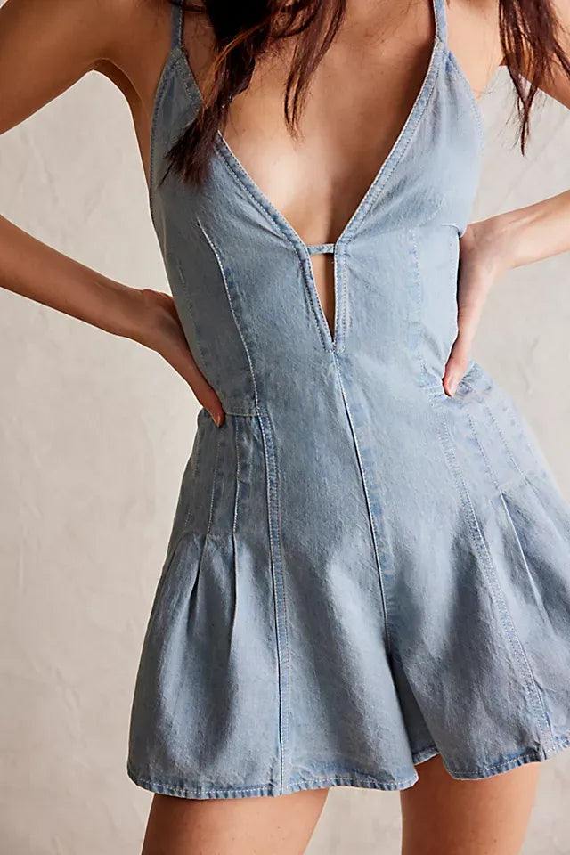 Dreamy Denim Romper
