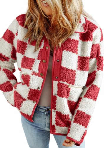 Cozy Plaid Sherpa Jacket