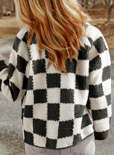 Cozy Plaid Sherpa Jacket
