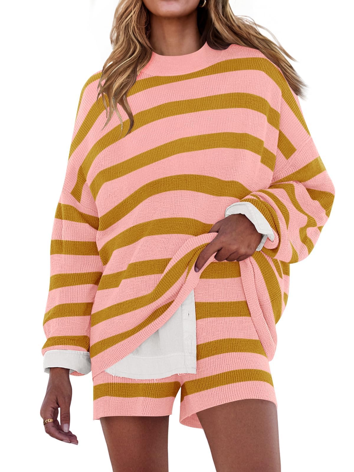 Calani Cozy Striped Set