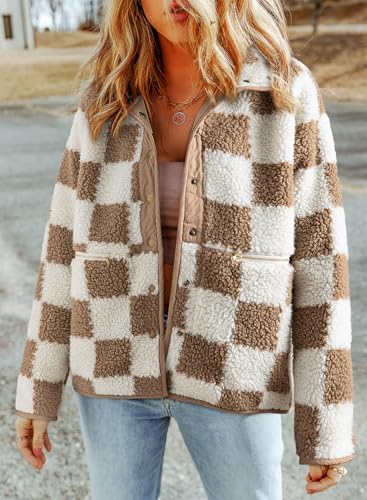 Cozy Plaid Sherpa Jacket